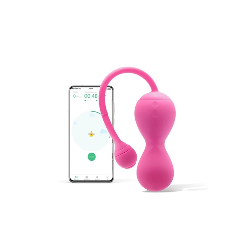 Kulki gejszy - Magic Motion Smart Kegel Master Pink